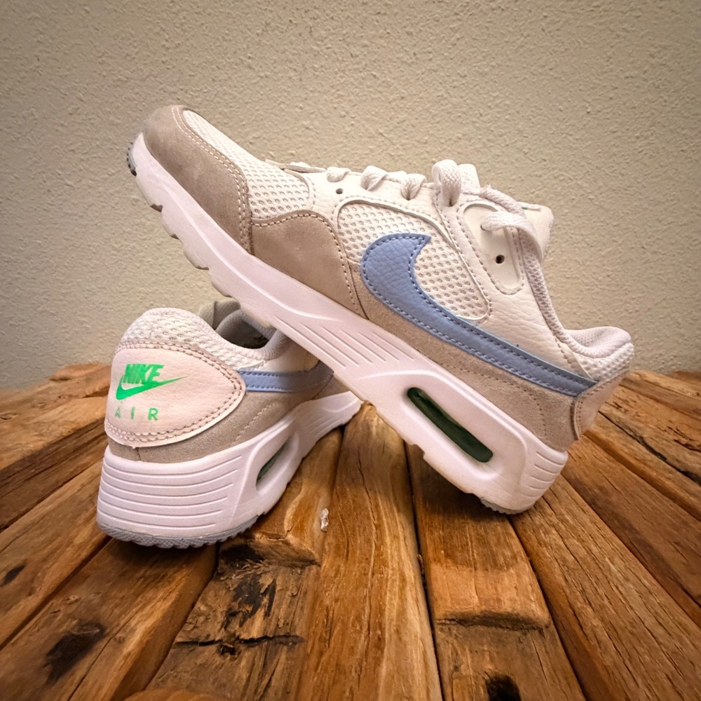 Nike Air Max SC Womens Shoes White Tan Blue CW4554-113 US 6.5 Running Sneakers - Picture 5 of 6